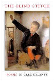 Cover of The blind stitch by Greg Delanty
