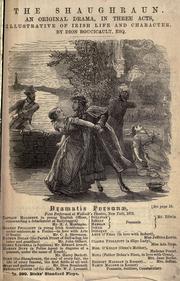 Cover of The Shaughraun by Dion Boucicault