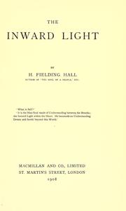 Cover of The inward light by H. Fielding