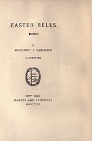 Front cover of Easter bells by Margaret Elizabeth Munson Sangster