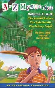 Front cover of A to Z Mysteries Volume 1 by Ron Roy