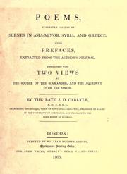 Front cover of Poems by Joseph Dacre Carlyle