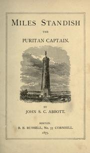 Cover of Miles Standish by John S. C. Abbott