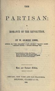 Cover of The partisan by William Gilmore Simms