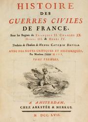 Front cover of Historia delle guerre civili di Francia by Arrigo Caterino Davila