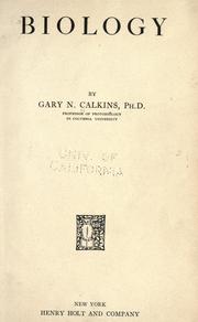 Front cover of Biology by Gary N. Calkins