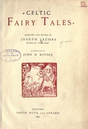 Front cover of Celtic Fairy Tales by Joseph Jacobs