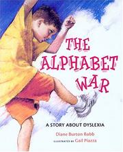Front cover of The Alphabet War by Diane Burton Robb