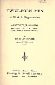 Cover of Twice-born men by Harold Begbie