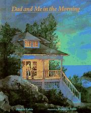 Front cover of Dad and me in the morning by Patricia Lakin