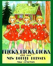 Front cover of Flicka, Ricka, Dicka and the new dotted dresses by Maj Lindman