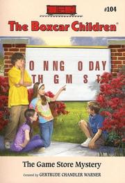 Front cover of The Game Store Mystery by Gertrude Chandler Warner