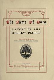 Front cover of The game of Doeg by Eleanor E. Harris