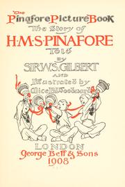 Front cover of The Pinafore picture book by W. S. Gilbert