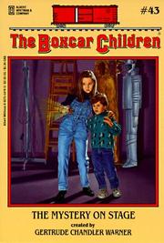 Front cover of The Mystery on Stage by Gertrude Chandler Warner