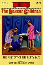 Front cover of The Mystery of the Empty Safe by Gertrude Chandler Warner