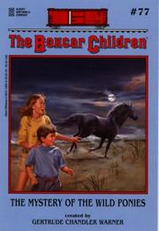 Front cover of The Mystery of the Wild Ponies by Gertrude Chandler Warner
