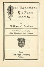 Cover of The sandman, his farm stories by William John Hopkins