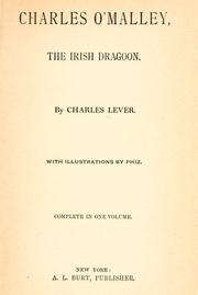 Cover of Charles O'Malley by Charles James Lever