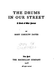 Front cover of The drums in our street by Davies, Mary Carolyn.