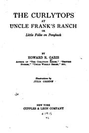 Front cover of The Curlytops at Uncle Frank's ranch by Howard Roger Garis