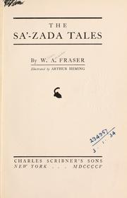 Front cover of The Sa'-zada tales by William Alexander Fraser