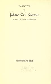 Front cover of Büttner der Amerikaner. by Johann Carl Büttner