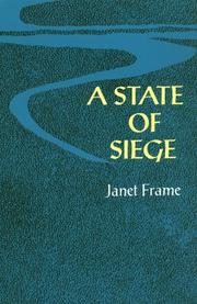Front cover of A state of siege by Janet Frame