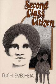 Cover of Second-class citizen by Buchi Emecheta