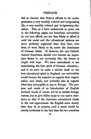 Front cover of An American at Oxford by Corbin, John