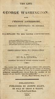 Front cover of The life of Washington by Mason Locke Weems