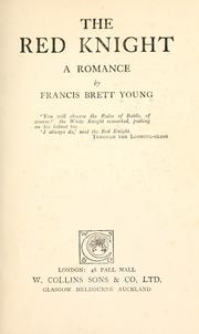 Cover of The red knight by Francis Brett Young