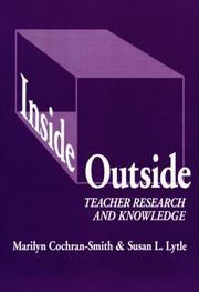 Cover of Inside/Outside by Marilyn Cochran-Smith