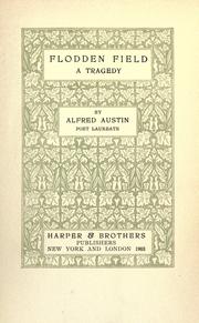 Cover of Flodden Field by Alfred Austin
