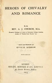 Cover of Heroes of chivalry and romance by Alfred John Church
