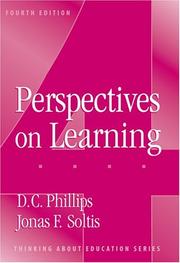 Cover of Perspectives on learning by Phillips, D. C.
