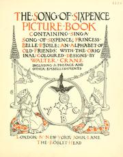 Front cover of Song of sixpence picture book by Walter Crane