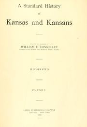 Front cover of A standard history of Kansas and Kansans by Connelley, William Elsey