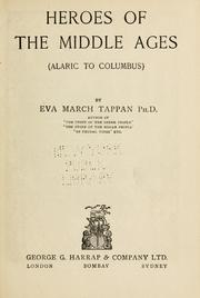 Front cover of Heroes of the Middle Ages by Eva March Tappan
