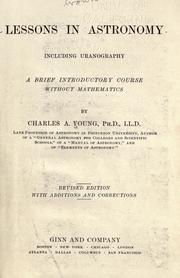 Cover of Lessons In Astronomy by Charles A. Young