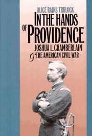 Front cover of In the Hands of Providence by Alice Rains Trulock