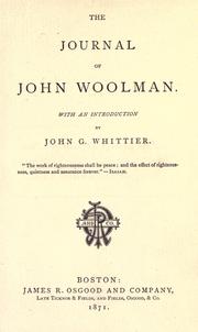 Cover of Journal by John Woolman