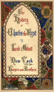 Front cover of History of King Charles the First of England by Jacob Abbott