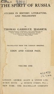 Front cover of Russland und Europa by Tomáš Garrigue Masaryk