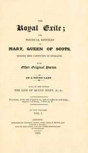 Cover of The royal exile by Mary Roberts