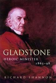 Cover of Gladstone by Richard Shannon