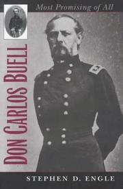 Front cover of Don Carlos Buell: Most Promising of All (Civil War America) by Stephen Douglas Engle