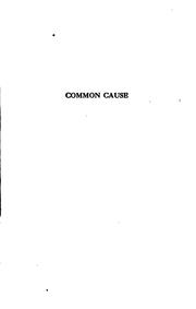 Cover of Common Cause by Samuel Hopkins Adams