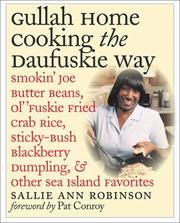 Cover of Gullah Home Cooking the Daufuskie Way by Sallie Ann Robinson