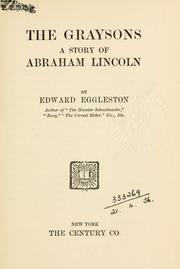 Cover of The Graysons by Edward Eggleston